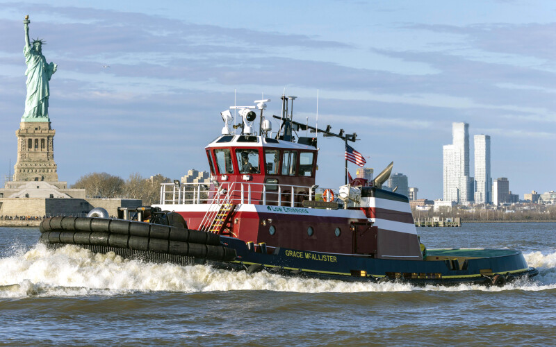 Washburn & Doughty delivers 6,770hp tractor tug to McAllister Towing